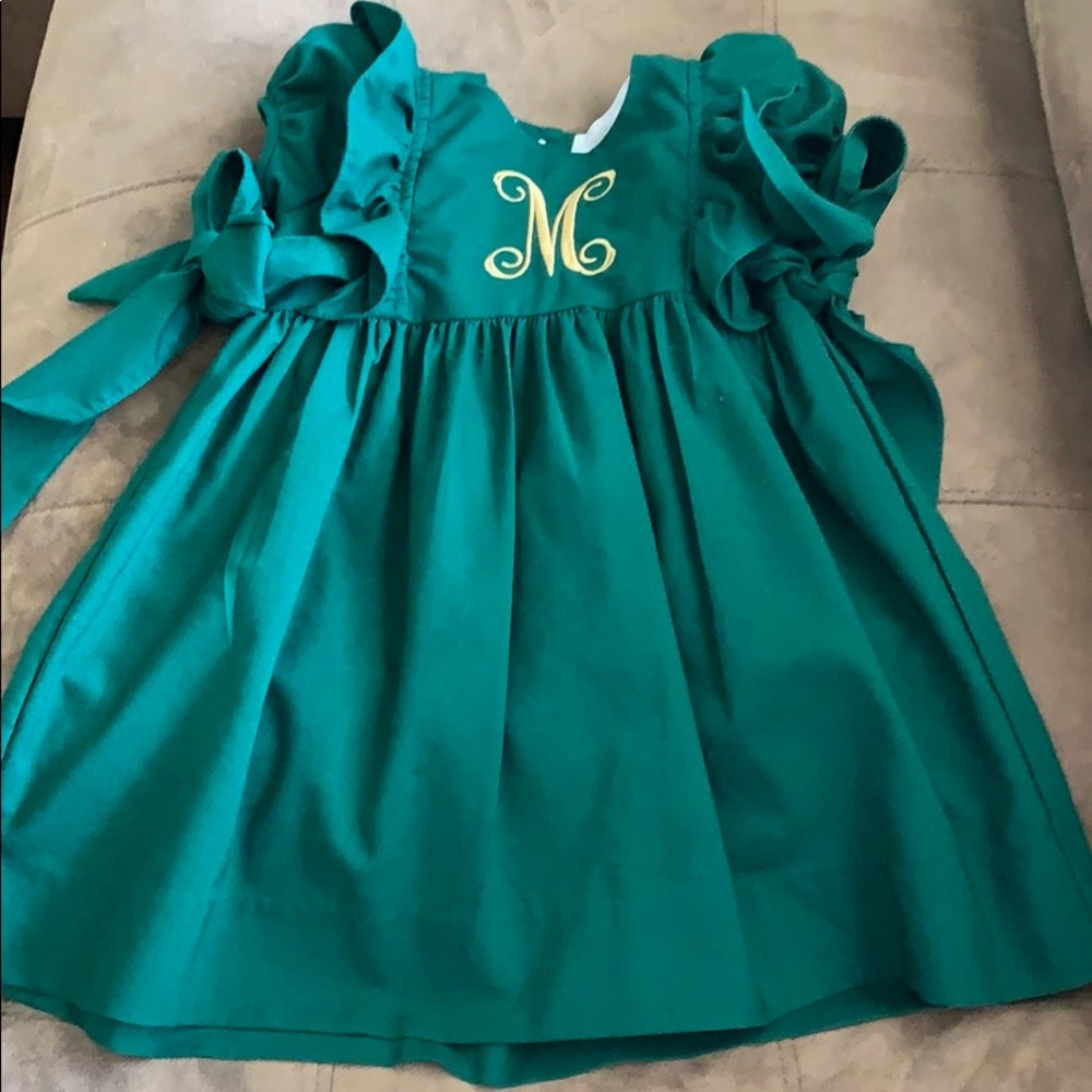 Green Toddler Dress